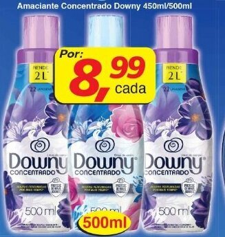 Supermercados Guanabara Amaciante Concentrado Downy 450ml/500ml oferta