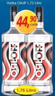 Supermercados Guanabara Vodka Orloff 1.75L oferta