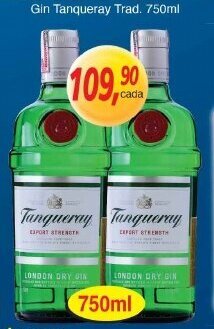 Supermercados Guanabara Gin Tanqueray 750ml oferta