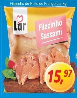 Supermercados Guanabara Filezinho de Peito de Frango Lar 1kg oferta