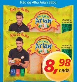 Supermercados Guanabara Pao de Alho Arian 320g oferta