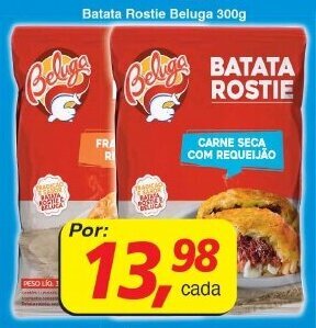 Supermercados Guanabara Batata Rostie Beluga 300g oferta