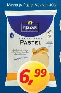 Supermercados Guanabara Massa p/ Pastel Mezzani 400g oferta