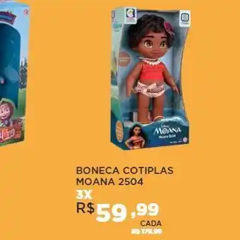 DB Supermercados Boneca cotopilas moana oferta