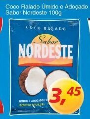 Supermercados Guanabara Coco Ralado Umido e Adocado Sabor Nordeste 100g oferta