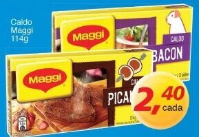 Supermercados Guanabara Caldo Maggi 114g oferta