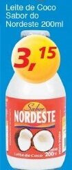 Supermercados Guanabara Leite de Coco Sabor do Nordeste 200ml oferta