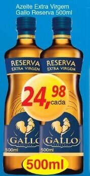 Supermercados Guanabara Azeite Extra Virgem Gallo Reserva 500ml oferta