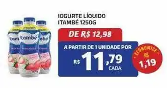 Bahamas Mix Iogurte líquido itambé oferta