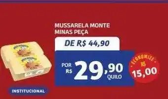 Bahamas Mix Mussarela monte minas peça oferta