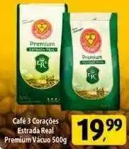 Coelho Diniz Café 3 corações estrada real premium vacuo oferta