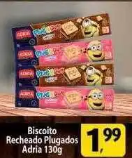 Biscoito recheado plugados adria
