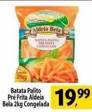 Coelho Diniz Batata palito préfrita aldeia bela congelada oferta