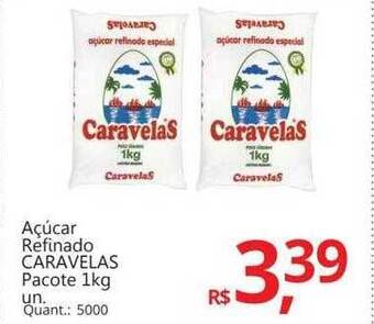 Supermercados Koch Açucar refinado caravelas oferta