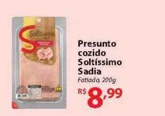 Nacional Presunto cozido soltissimo sadia oferta