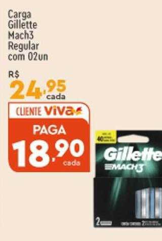 Carga gillette mach3 regular