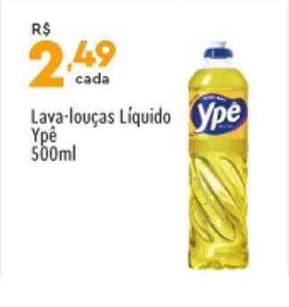 Supper Rissul Lava-louças liquido ypê oferta