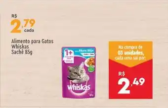Alimento para gatos whiskas