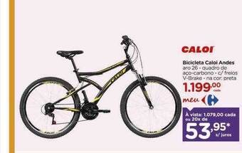 Carrefour Bicicleta caloi andes oferta