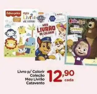 Livro p colorir coleção meu livrão catavento