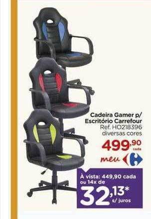 Carrefour Cadeira gamer p escritório carrefour oferta