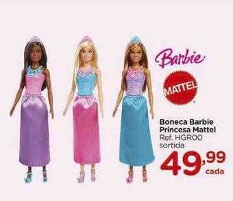 Carrefour Boneca barbie princesa mattel oferta