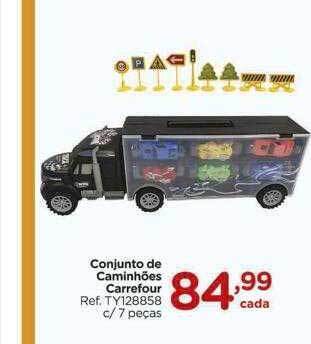 Carrefour Conjunto de caminhões carrefour oferta
