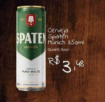 Giassi Supermercados Cerveja spaten munich oferta