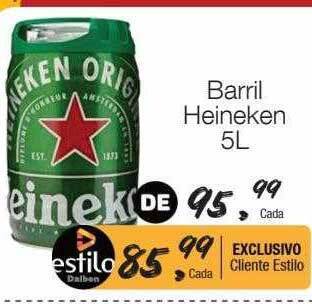 Supermercado Dalben Barril heineken oferta