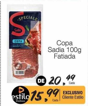 Supermercado Dalben Copa sadia fatiada oferta