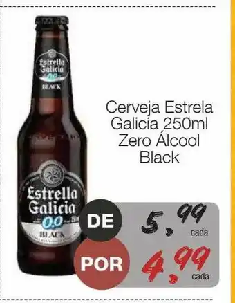 Supermercado Dalben Cerveja estrela galicia zero álcool black oferta