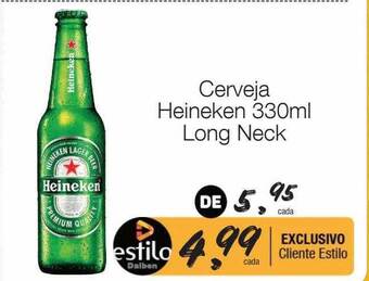 Supermercado Dalben Cerveja heineken long neck oferta