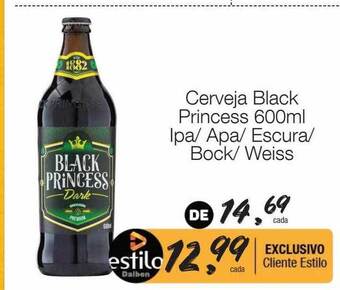 Supermercado Dalben Cerveja black princess ipa- apa- escura- bock- weiss oferta