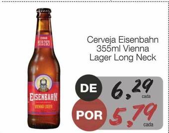 Supermercado Dalben Cerveja eisenbahn vienna lager long neck oferta