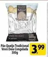 Coelho Diniz Pão queijo tradicional vovó deia congelada oferta