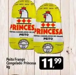 Coelho Diniz Peito frango congelado princesa kg oferta