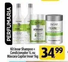 Coelho Diniz Kit inoar shampoo + condicionador ou máscara capilar inoar oferta