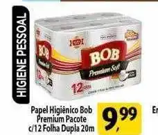 Papel higiênico bob premium