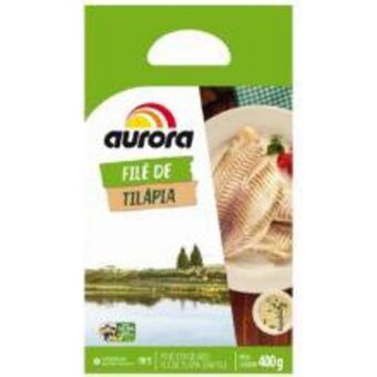Angeloni Filé de tilapia aurora congelada pacote 400g oferta