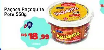 Tonin Superatacado Poçoca Paçoquita 550g oferta