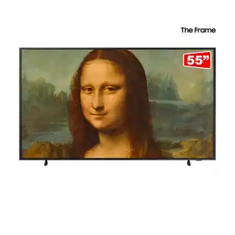 Fujioka Samsung smart tv 55" qled 4k the frame, tela matte, qn55ls03bagxzd | preto oferta