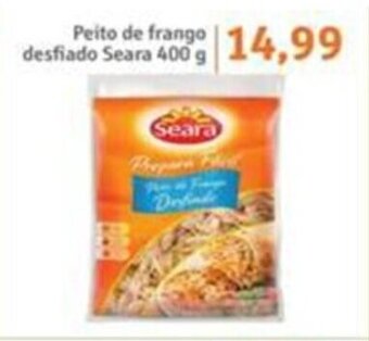 Sonda Peito de Frango desfiado Seara 400g oferta