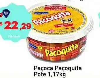Tonin Superatacado Paçoca Paçoquita 1,17kg oferta