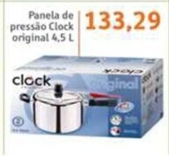 Sonda Panela de Pressao Clock Original 4.5L oferta