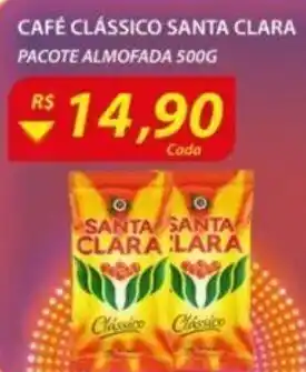 Assaí Atacadista Cafe Classico Santa Clara 500g oferta