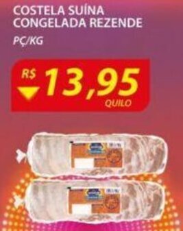 Costela Suina Congelada Rezende 1kg