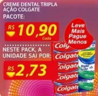 Assaí Atacadista Creme Dental Tripla Acao Colgate oferta