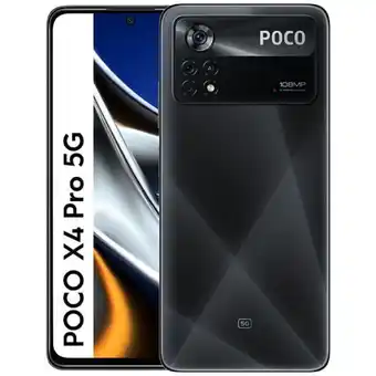 Celular smartphone xiaomi poco x4 pro 5g dual sim 256gb 8gb ram laser black
