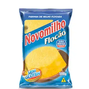 Flocao milho novomilho 500g