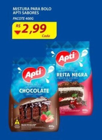 Assaí Atacadista Mistura Para Bolo Apti Sabores 400g oferta